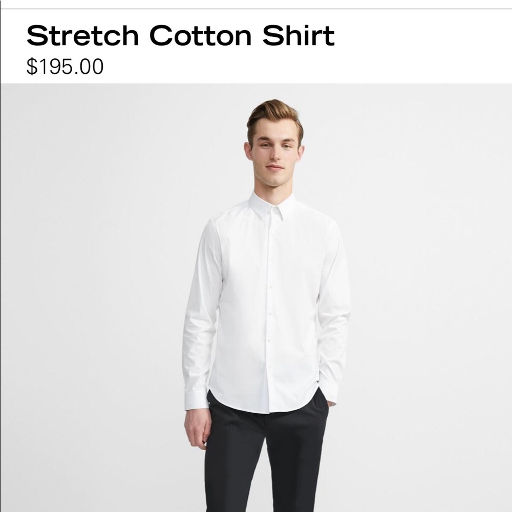 Theory men’s dress shirt